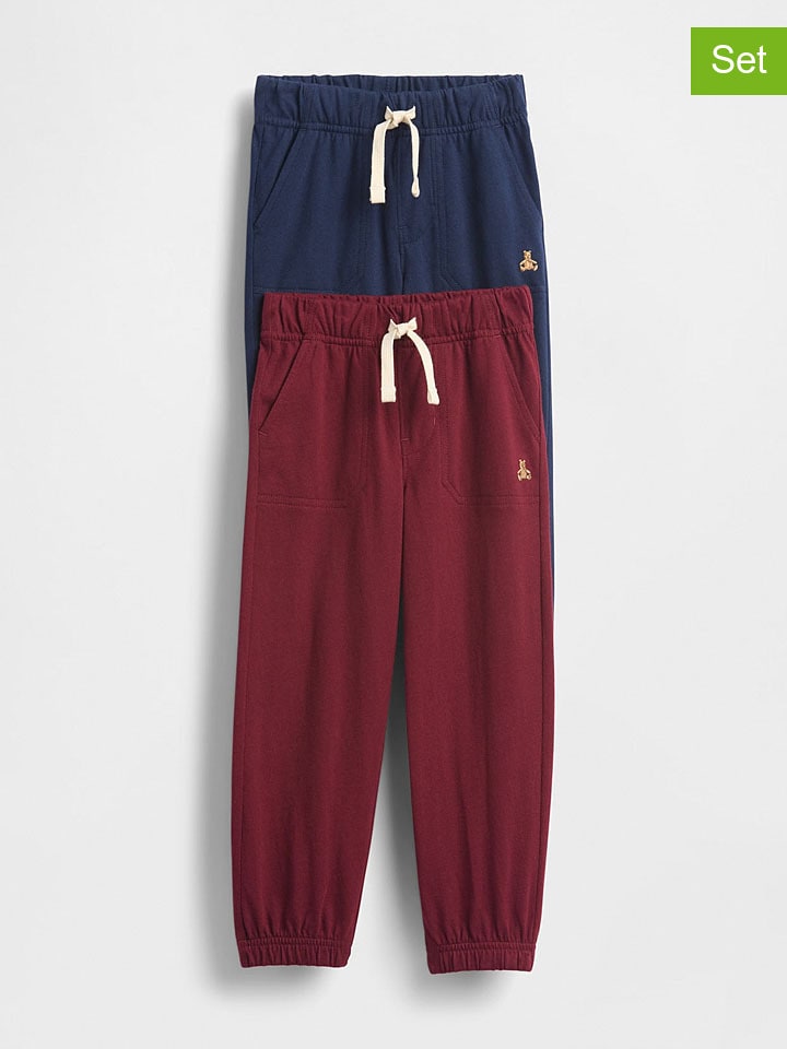 GAP Комплект из 2 штук: спортивные штаны красного/темно-синего цвета
GAP Комплект из 2 штук: спортивные штаны красного/темно-синего цвета