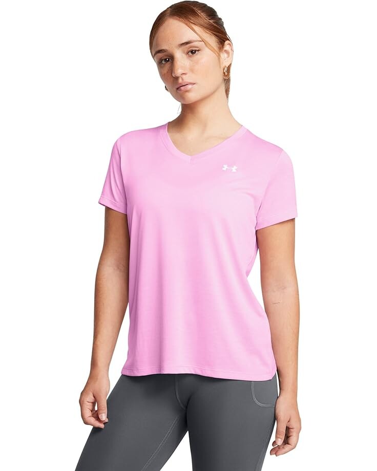 Футболка Under Armour Tech Short Sleeve V-Neck Twist, цвет Stellar Pink/White
Футболка Under Armour Tech Short Sleeve V-Neck Twist, цвет Stellar Pink/White