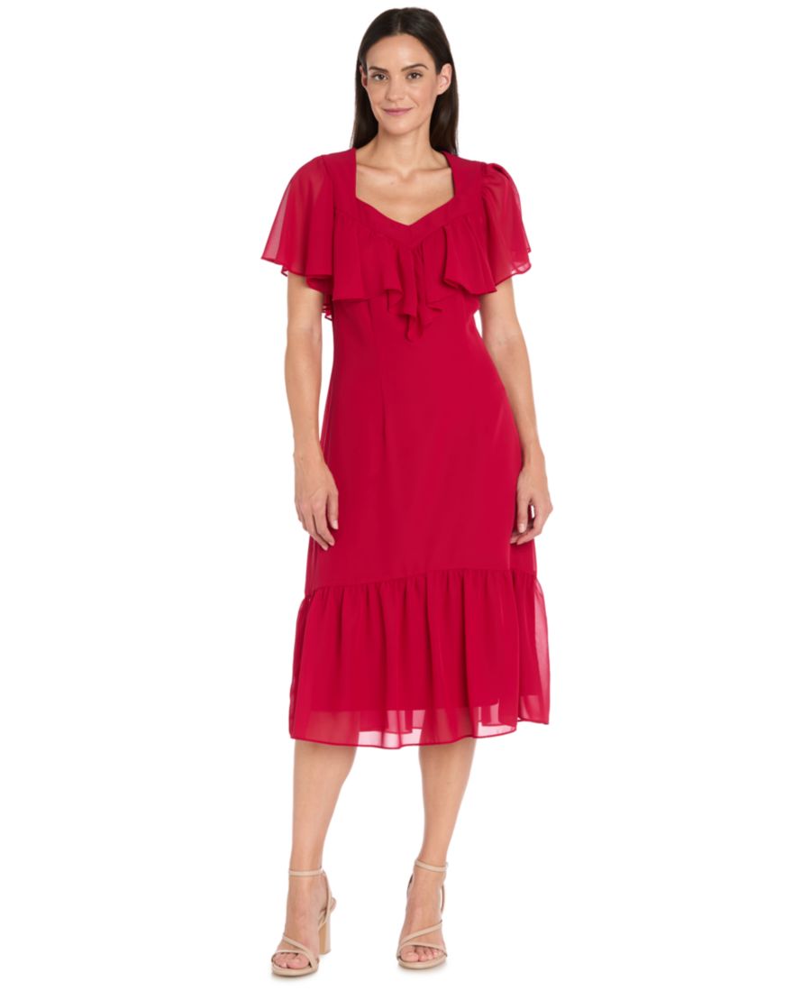 Женское платье-накидка с короткими рукавами R & M Richards, Ruby
Женское платье-накидка с короткими рукавами R & M Richards, Ruby