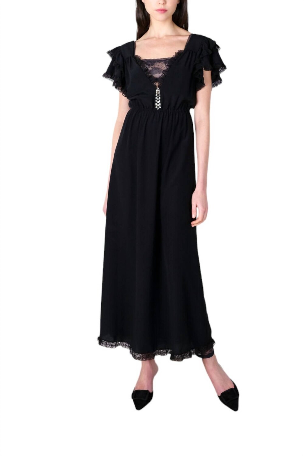 Черное платье Eres Rose Julie de Libran, черный
Черное платье Eres Rose Julie de Libran, черный