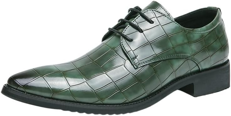 Мужские кожаные туфли, повседневные деловые оксфорды, на шнуровке и слипоне, для вождения, удобные, для прогулок, вечеринок, свадеб Zestrelax, зеленый
Мужские кожаные туфли, повседневные деловые оксфорды, на шнуровке и слипоне, для вождения, удобные, для прогулок, вечеринок, свадеб Zestrelax, зеленый