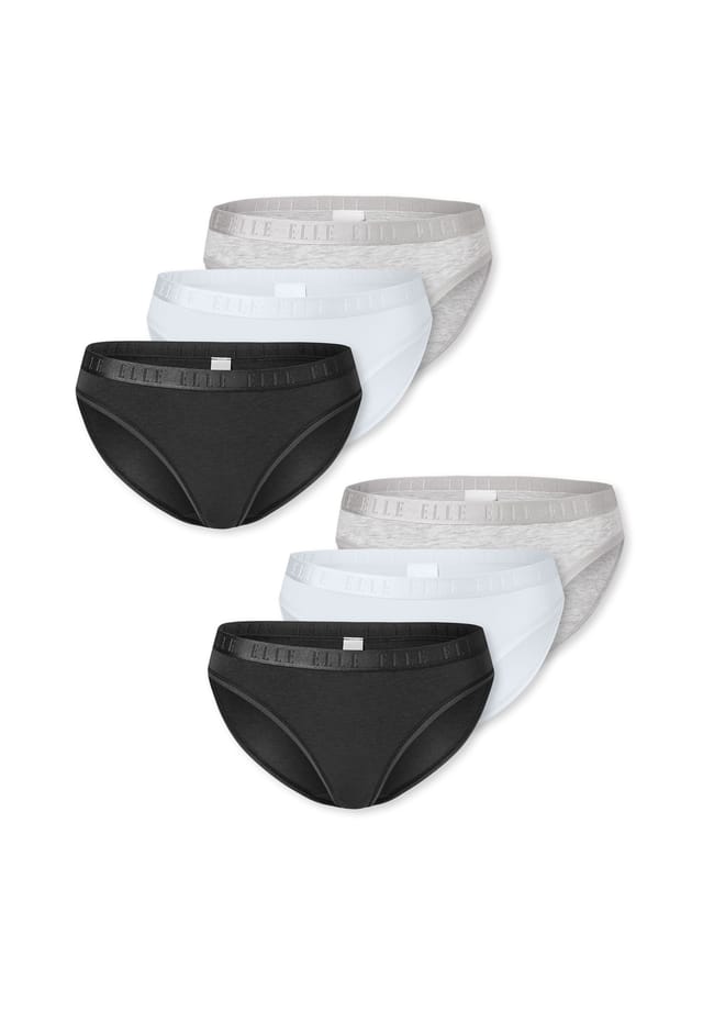 Трусики бикини-трусики - супер мягкие Elle, черный
Трусики бикини-трусики - супер мягкие Elle, черный