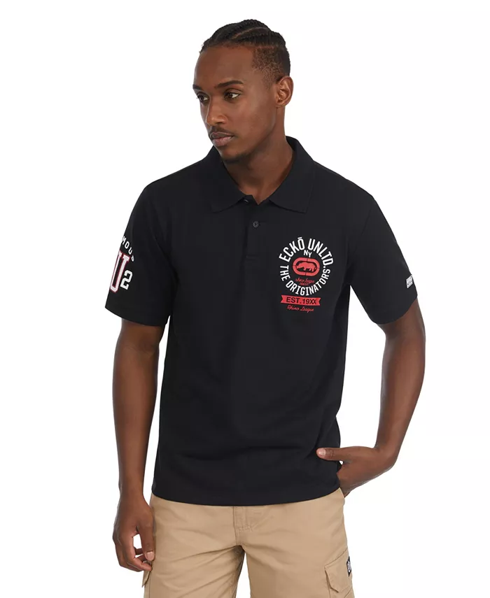 Мужская поло с коротким рукавом Putter's Ecko Unltd, черный
Мужская поло с коротким рукавом Putter's Ecko Unltd, черный