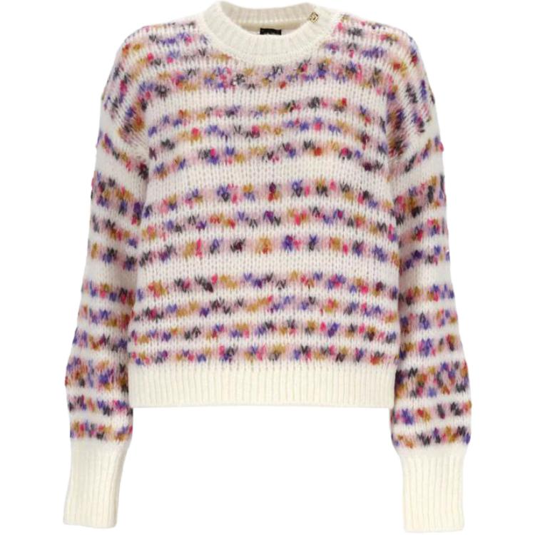 Свитер с интарсией и логотипом PINKO, мультиколор
Свитер с интарсией и логотипом PINKO, мультиколор