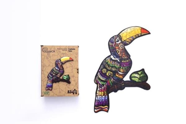 Максик, пазл, Тропический Тукан, 127 шт. Maksik
Максик, пазл, Тропический Тукан, 127 шт. Maksik