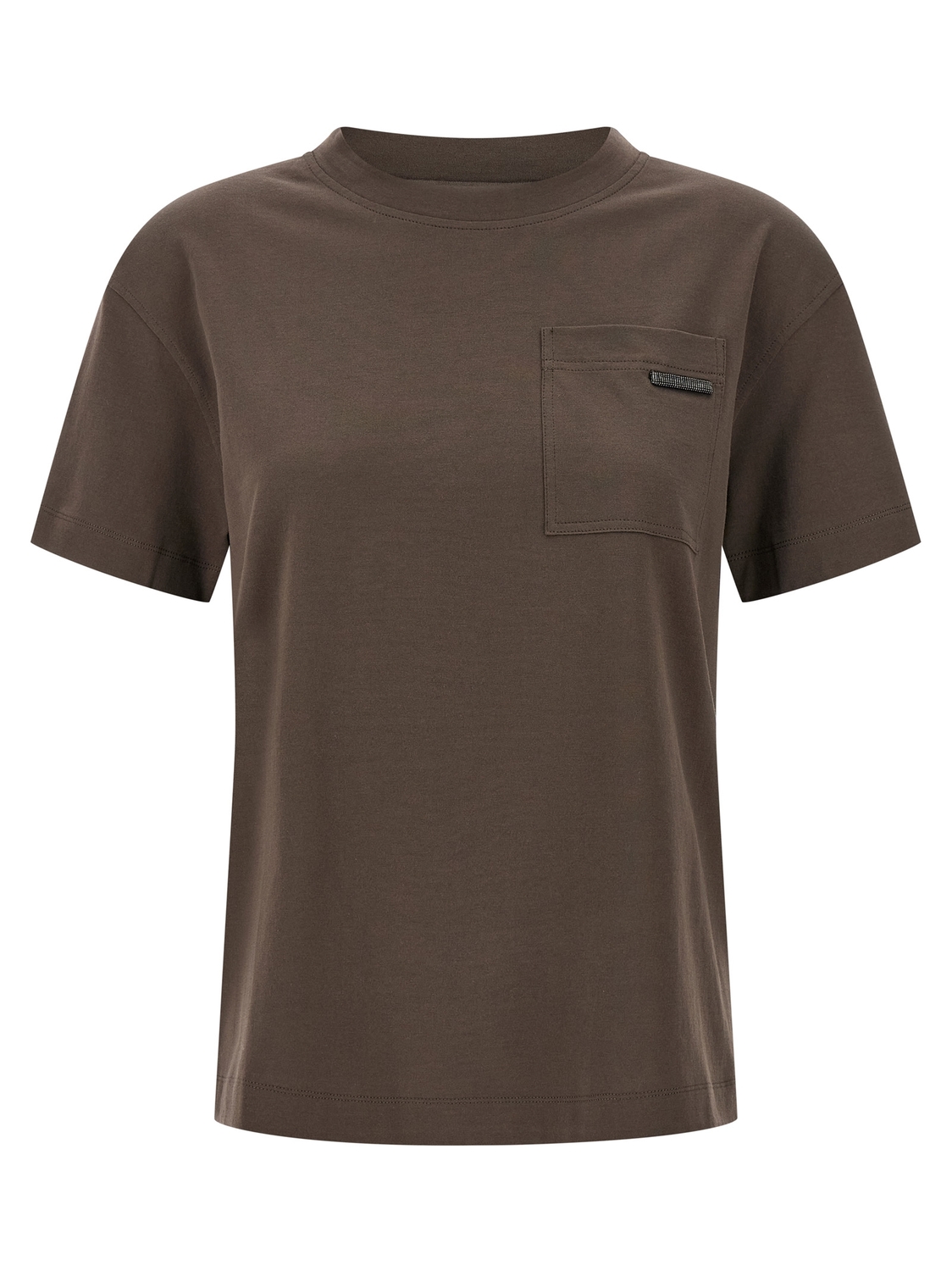 Футболка «Shiny Tab» Brunello Cucinelli, коричневый
Футболка «Shiny Tab» Brunello Cucinelli, коричневый