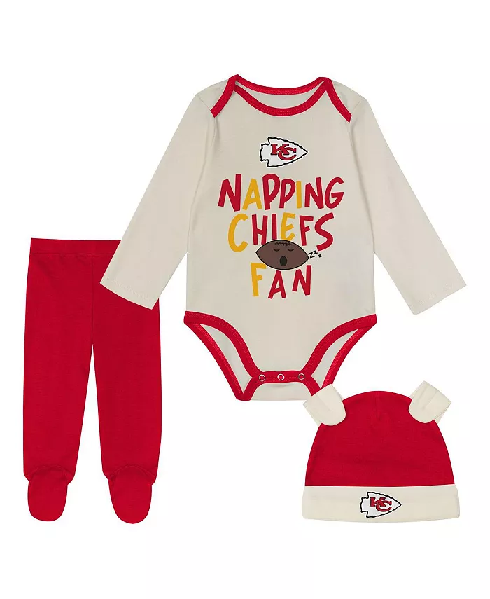 Комплект Little Champ из 3 предметов Kansas City Chiefs красный для мальчиков и девочек Outerstuff
Комплект Little Champ из 3 предметов Kansas City Chiefs красный для мальчиков и девочек Outerstuff