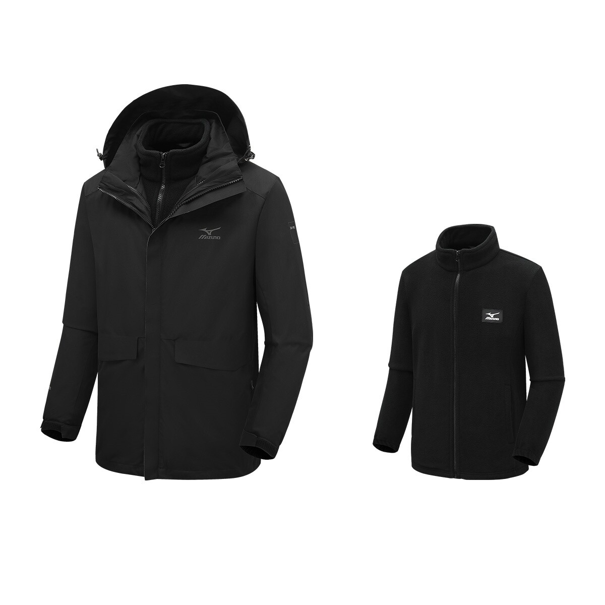 Ветровка мужская Mizuno, черный
Ветровка мужская Mizuno, черный