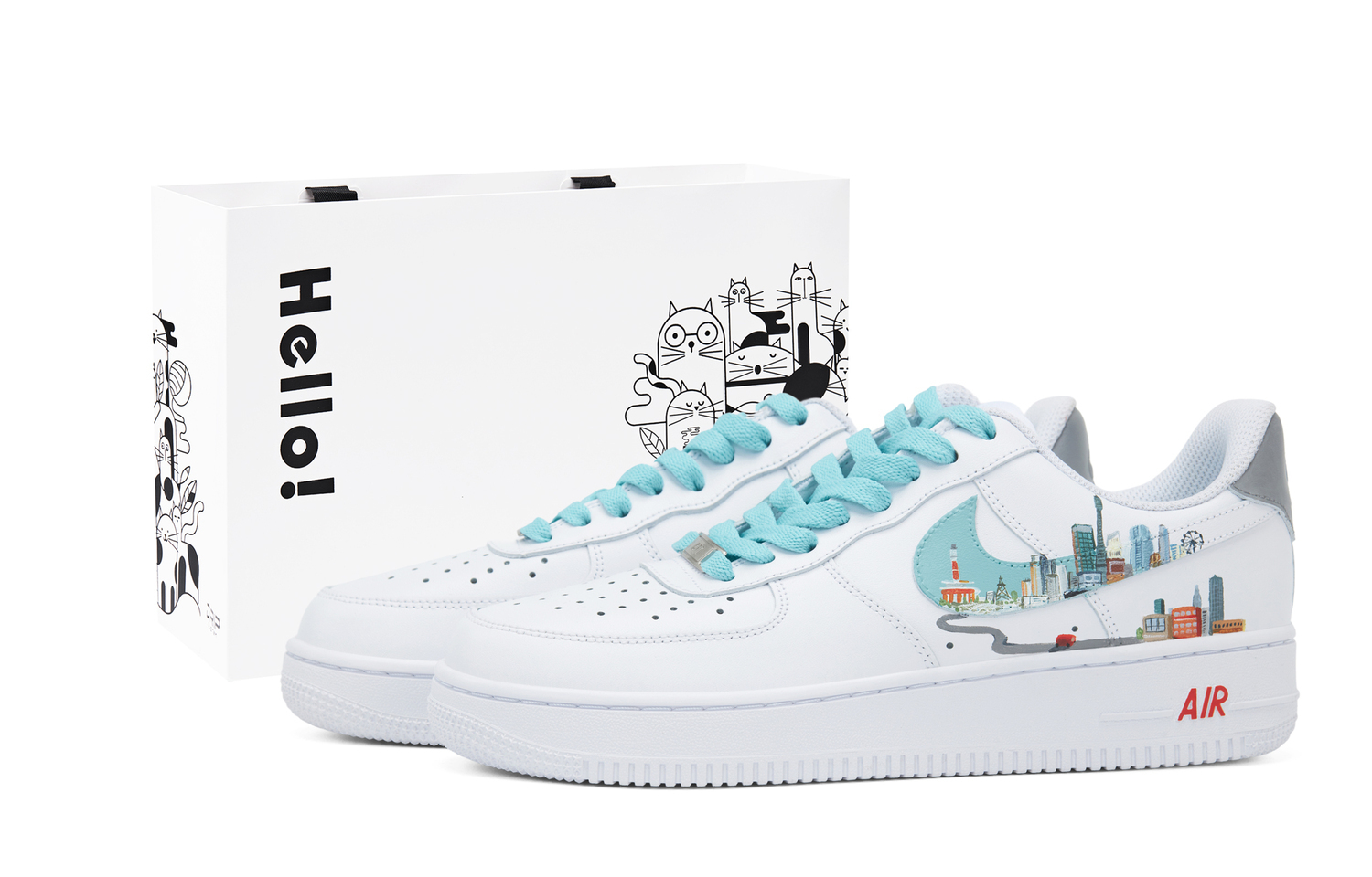 Кроссовки Nike Air Force 1 Low мужские бело-зеленые, цвет White Green
Кроссовки Nike Air Force 1 Low мужские бело-зеленые, цвет White Green