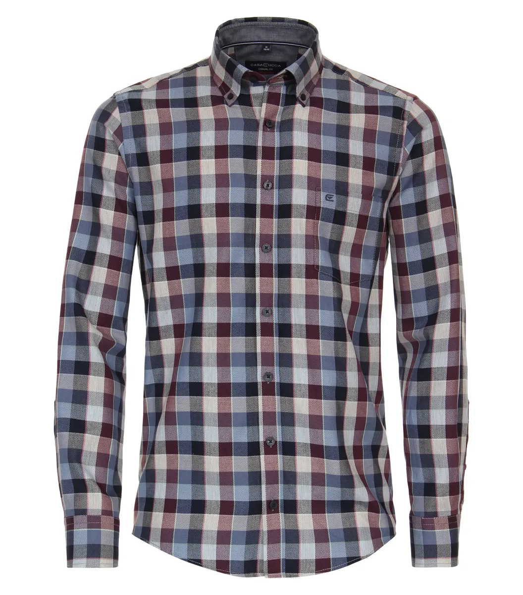 Рубашка CASAMODA с длинными рукавами "Повседневная рубашка CASAMODA в клетку", красный
Рубашка CASAMODA с длинными рукавами "Повседневная рубашка CASAMODA в клетку", красный