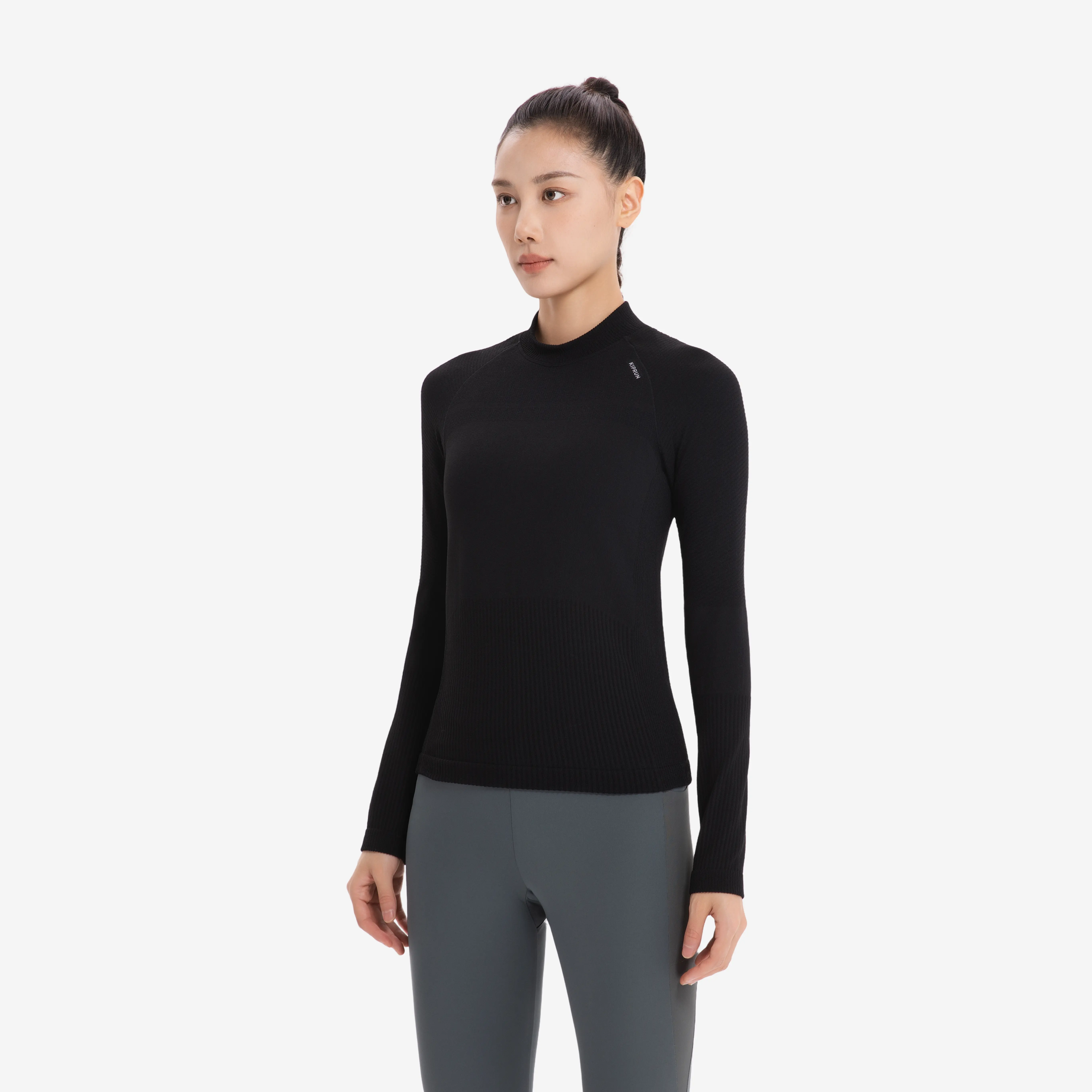 Женская тёплая облегающая футболка для бега с длинным рукавом Kiprun KIPRUN
Женская тёплая облегающая футболка для бега с длинным рукавом Kiprun KIPRUN