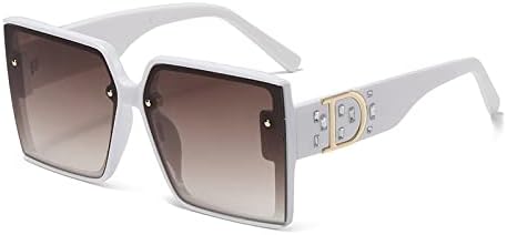 Классические квадратные солнцезащитные очки для женщин, модные солнцезащитные очки в винтажном стиле с бриллиантами, крупная оправа, защита от ультрафиолета UV400 MTZJH, White Tea
Классические квадратные солнцезащитные очки для женщин, модные солнцезащитные очки в винтажном стиле с бриллиантами, крупная оправа, защита от ультрафиолета UV400 MTZJH, White Tea