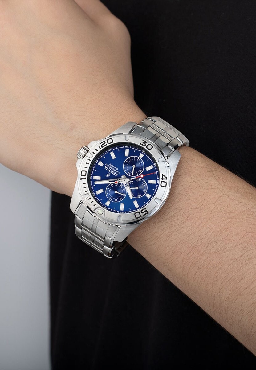Хронограф MULTIFUNCION Festina, цвет blue
Хронограф MULTIFUNCION Festina, цвет blue