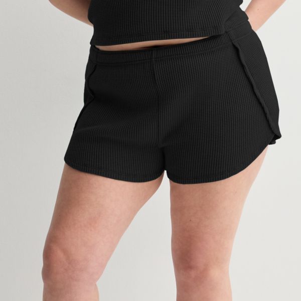 Юниорские высокие шорты с вафельной резинкой Dolphin So, черный
Юниорские высокие шорты с вафельной резинкой Dolphin So, черный