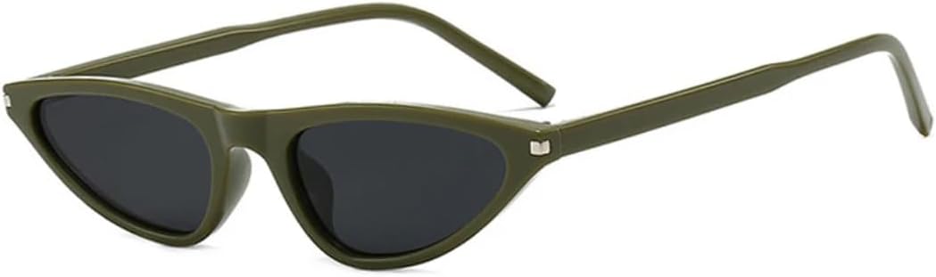 Солнцезащитные очки с защитой UV400 | Маленькая оправа "кошачий глаз" с цветными линзами | Для женщин и мужчин | Для занятий спортом на открытом воздухе и вождения DSVIGF, Green Gray
Солнцезащитные очки с защитой UV400 | Маленькая оправа "кошачий глаз" с цветными линзами | Для женщин и мужчин | Для занятий спортом на открытом воздухе и вождения DSVIGF, Green Gray