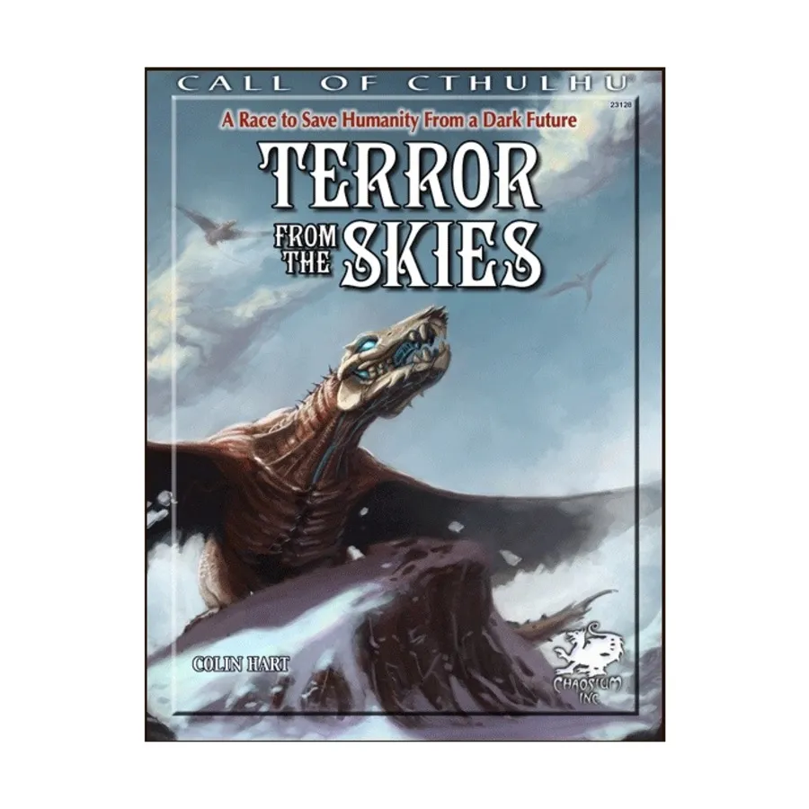 Terror from the Skies, Call of Cthulhu - Adventures & Modules (Chaosium 5.6-6th Editions), мягкая обложка
Terror from the Skies, Call of Cthulhu - Adventures & Modules (Chaosium 5.6-6th Editions), мягкая обложка
