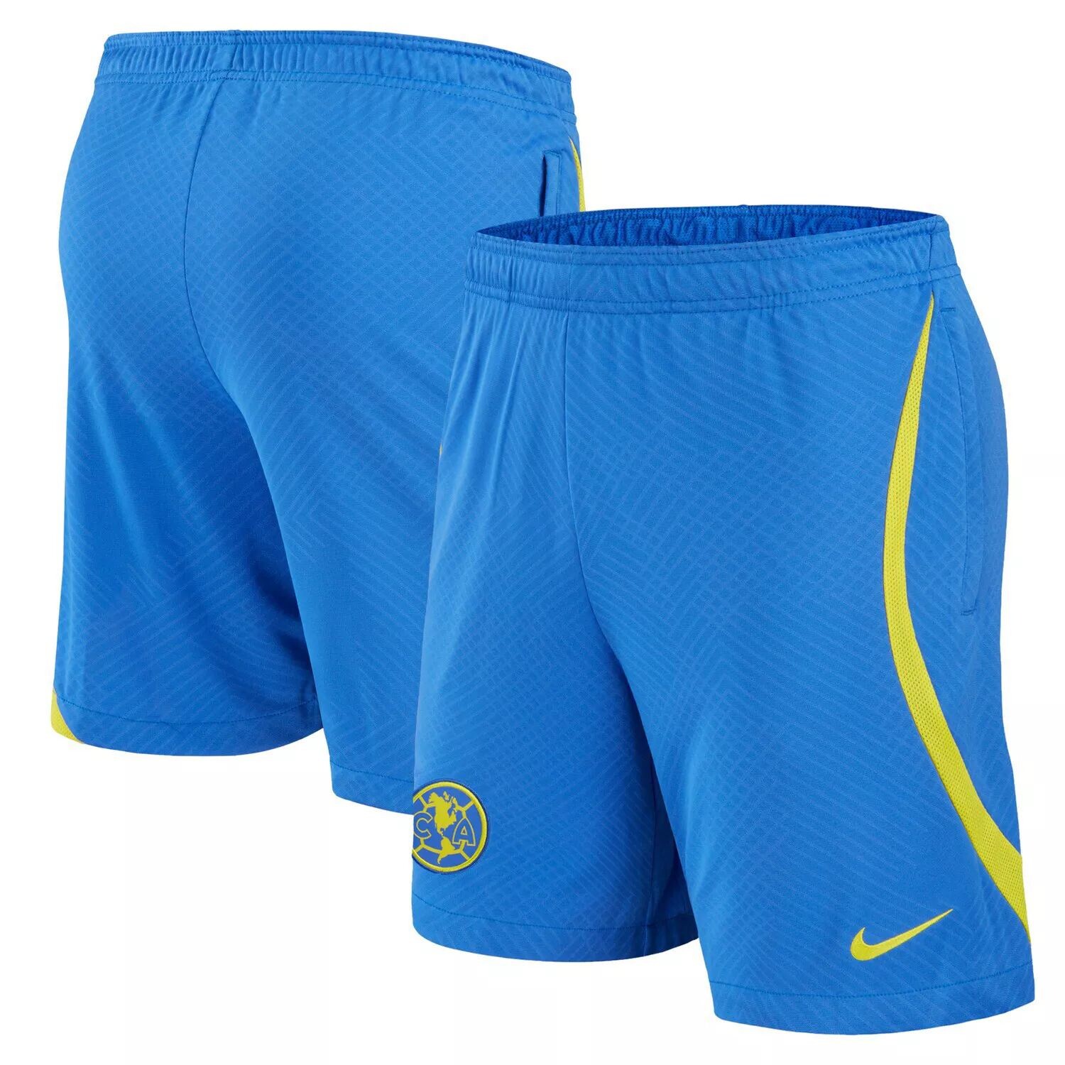 Мужские синие шорты Club America Strike Performance Nike
Мужские синие шорты Club America Strike Performance Nike