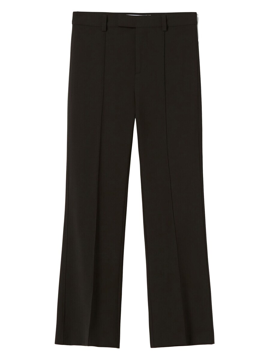 Плиссированные брюки Bershka, черный
Плиссированные брюки Bershka, черный