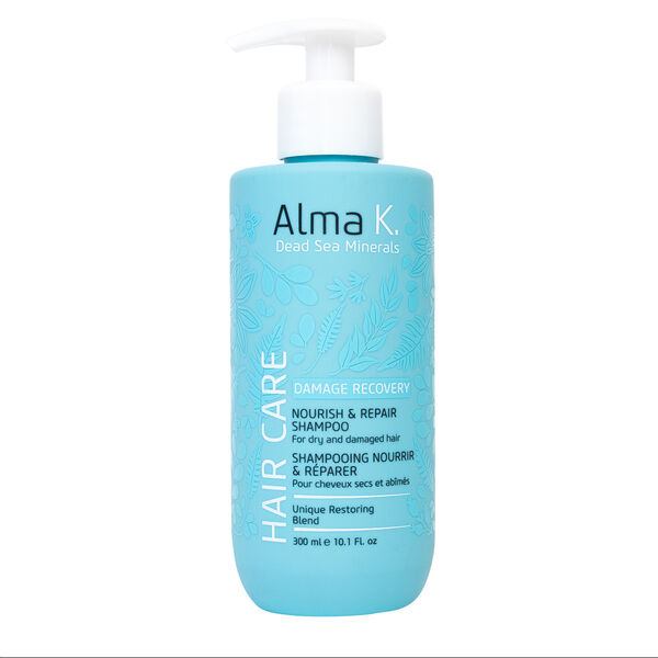 Шампунь восстанавливающий питательный для волос, 300 мл Alma K.
Шампунь восстанавливающий питательный для волос, 300 мл Alma K.