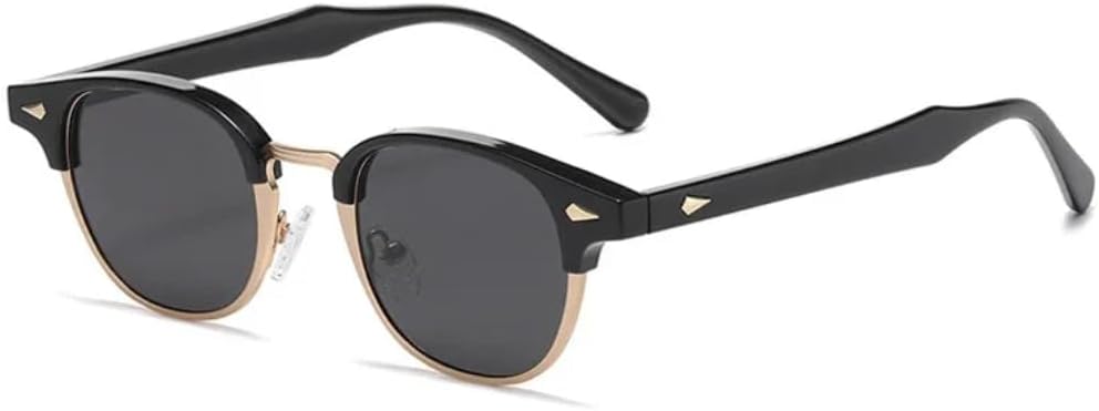 Солнцезащитные очки с защитой UV400 | Овальные линзы в стиле панк с заклепками | Для женщин и мужчин | Для занятий спортом на открытом воздухе и вождения DSVIGF, Black Golden Gray
Солнцезащитные очки с защитой UV400 | Овальные линзы в стиле панк с заклепками | Для женщин и мужчин | Для занятий спортом на открытом воздухе и вождения DSVIGF, Black Golden Gray