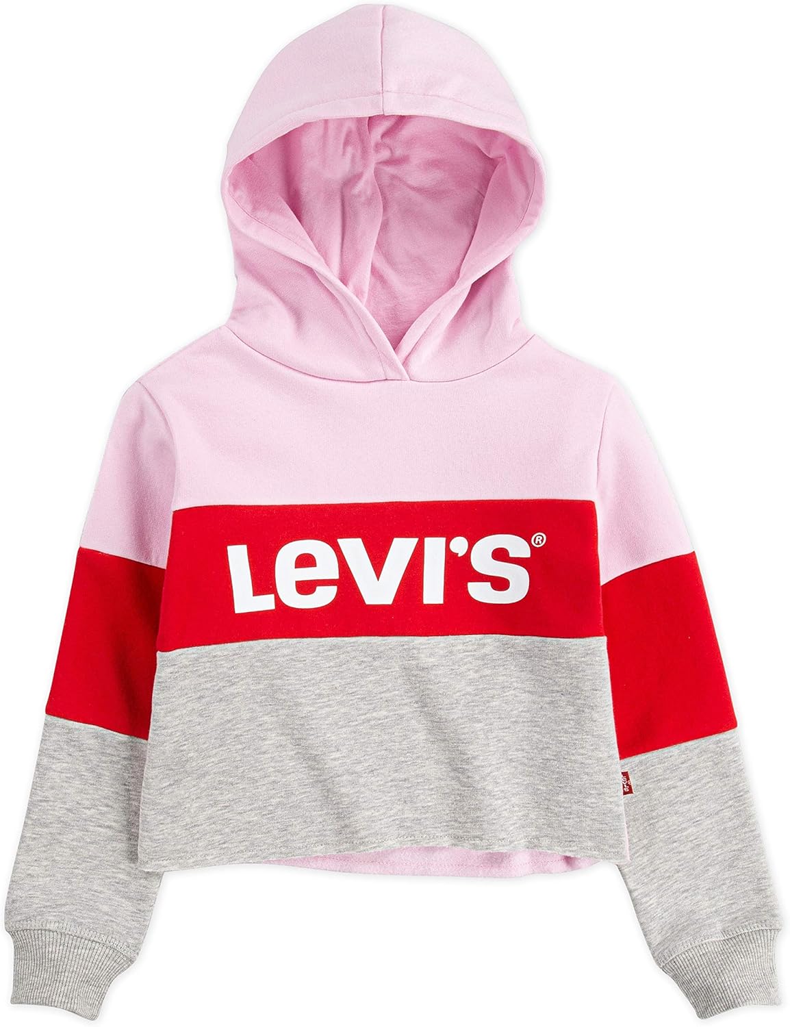 Толстовка с капюшоном Levi's для девочек с высокой талией, Pink Lady/Grey
Толстовка с капюшоном Levi's для девочек с высокой талией, Pink Lady/Grey