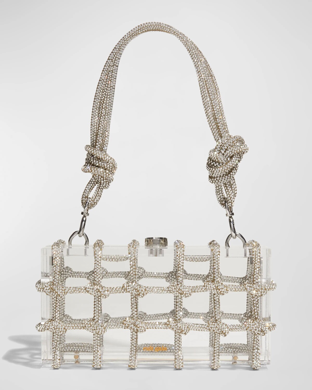 Украшенная сумка на плечо Bess Caged Box Cult Gaia, цвет Clear
Украшенная сумка на плечо Bess Caged Box Cult Gaia, цвет Clear