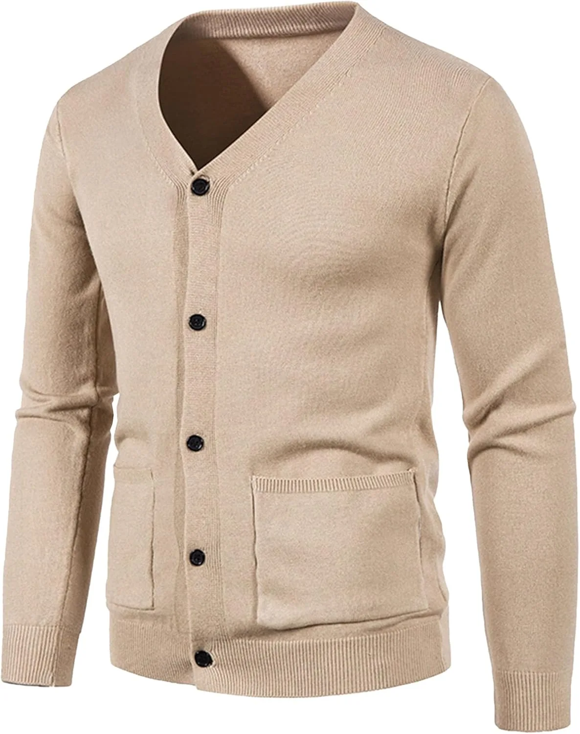 Мужской кардиган с V-образным воротником, легкий и мягкий, с карманами JEShifangjiusu
Мужской кардиган с V-образным воротником, легкий и мягкий, с карманами JEShifangjiusu