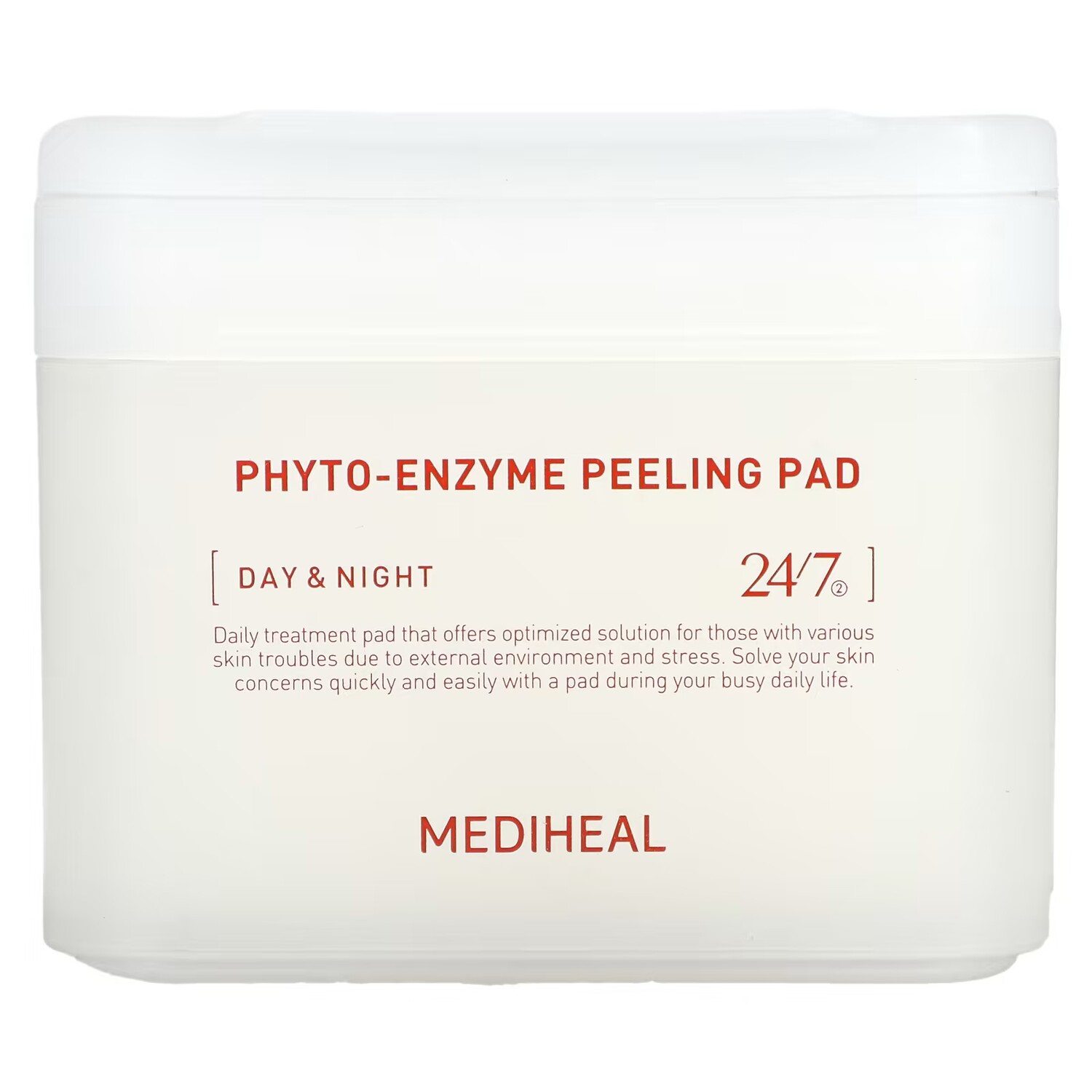 Подушечки Mediheal Phyto-Enzyme Peeling Pad Day & Night для ежедневного ухода, 90 подушечек
Подушечки Mediheal Phyto-Enzyme Peeling Pad Day & Night для ежедневного ухода, 90 подушечек
