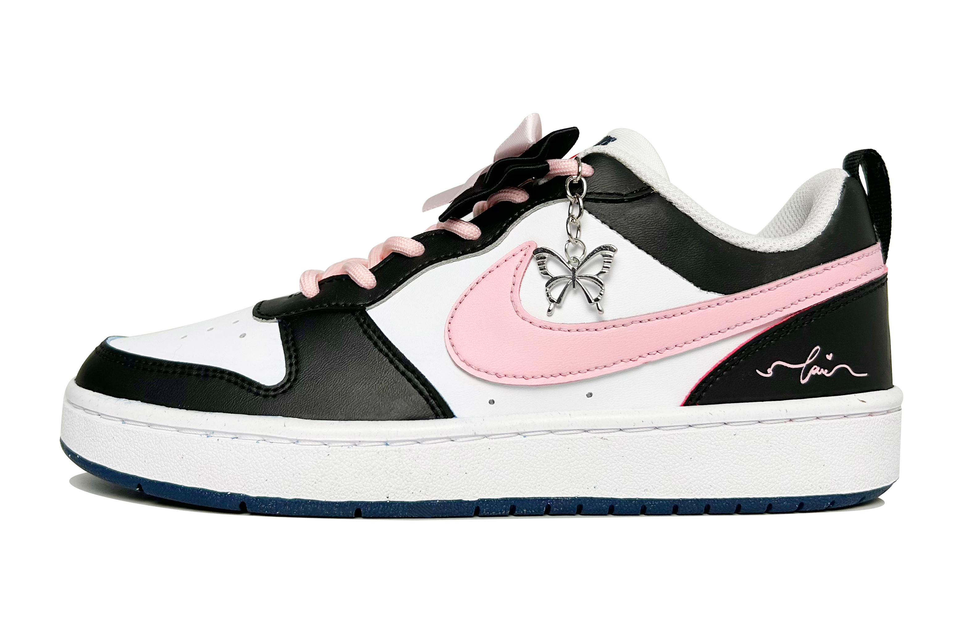 Детские кроссовки для скейтбординга Court Borough, устойчивые к истиранию, дышащие, с низким верхом Nike, черный/розовый
Детские кроссовки для скейтбординга Court Borough, устойчивые к истиранию, дышащие, с низким верхом Nike, черный/розовый