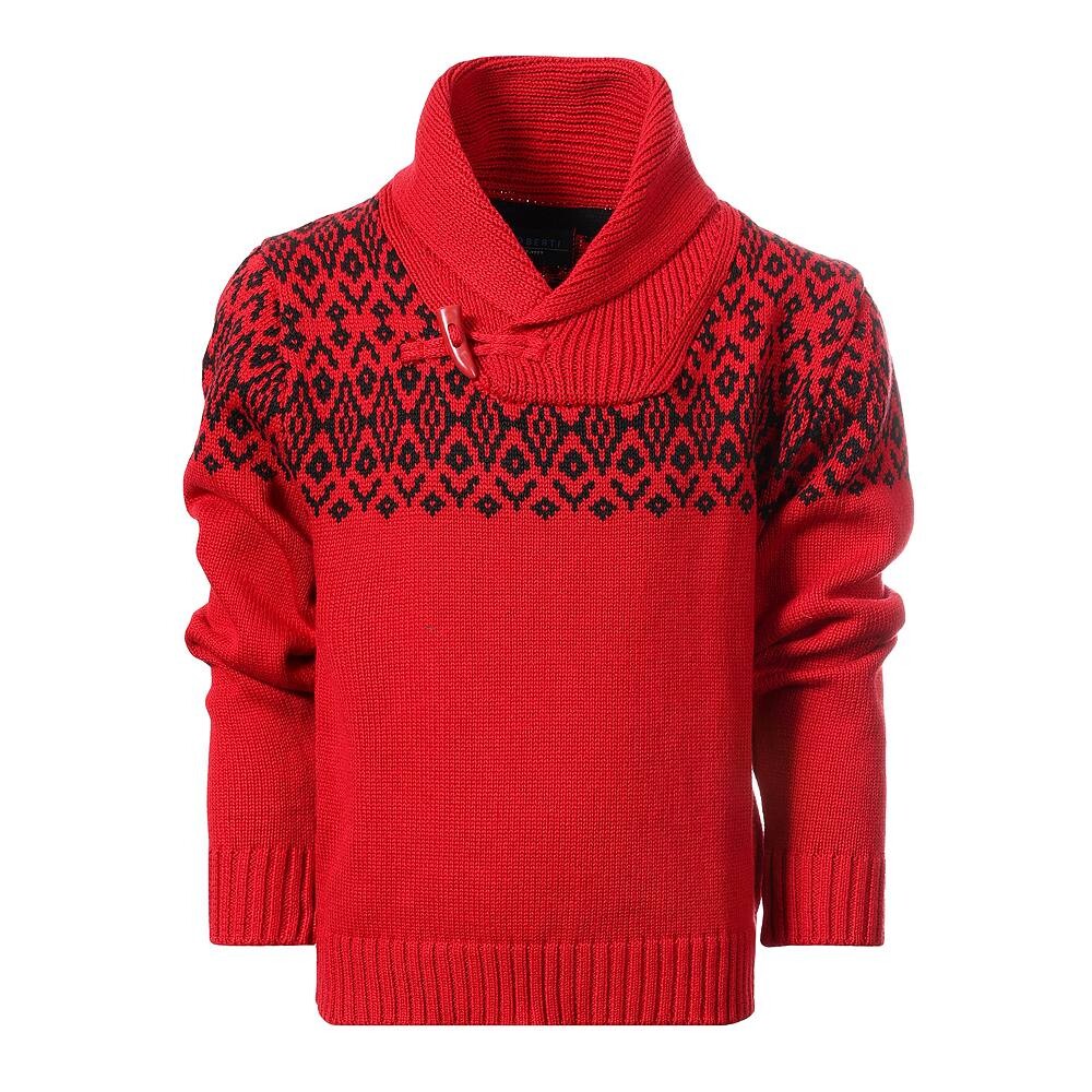 Детский вязаный пуловер Gioberti из 100 % хлопка с застежкой-переключателем, красный
Детский вязаный пуловер Gioberti из 100 % хлопка с застежкой-переключателем, красный