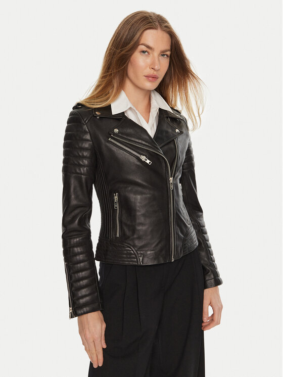 Кожаная куртка обычного кроя Hipster Girl Serge Pariente, черный
Кожаная куртка обычного кроя Hipster Girl Serge Pariente, черный