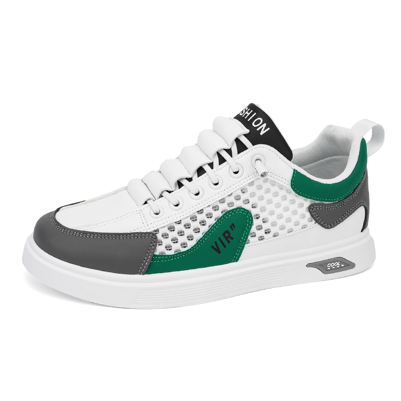 Мужские низкие кроссовки для скейтбординга с амортизацией, износостойкие, легкие и дышащие SHOUBA, White Green
Мужские низкие кроссовки для скейтбординга с амортизацией, износостойкие, легкие и дышащие SHOUBA, White Green