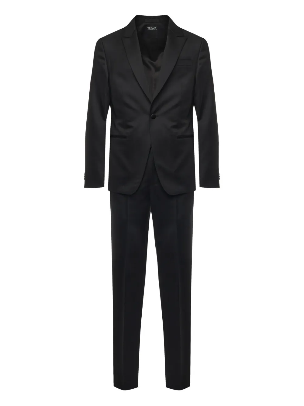 Костюм с однобортным пиджаком Zegna, черный
Костюм с однобортным пиджаком Zegna, черный