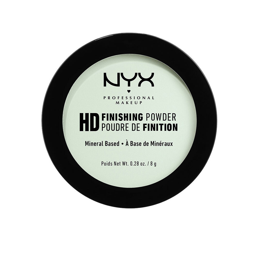 Пудра Hd finishing powder mineral based Nyx professional make up, 8г, mint green
Пудра Hd finishing powder mineral based Nyx professional make up, 8г, mint green