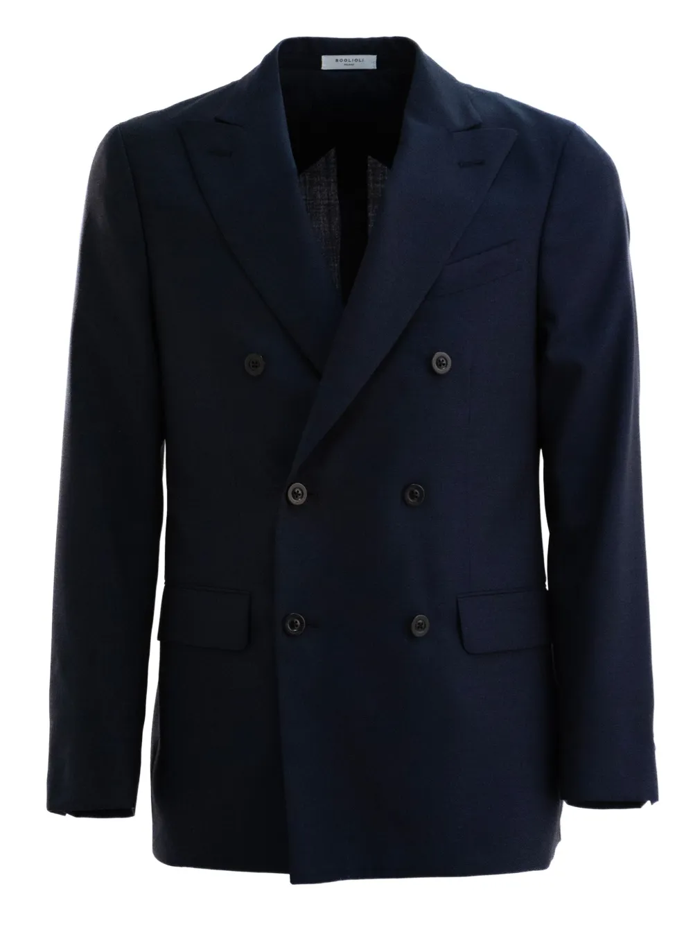 Двубортный пиджак с карманами Boglioli, синий
Двубортный пиджак с карманами Boglioli, синий
