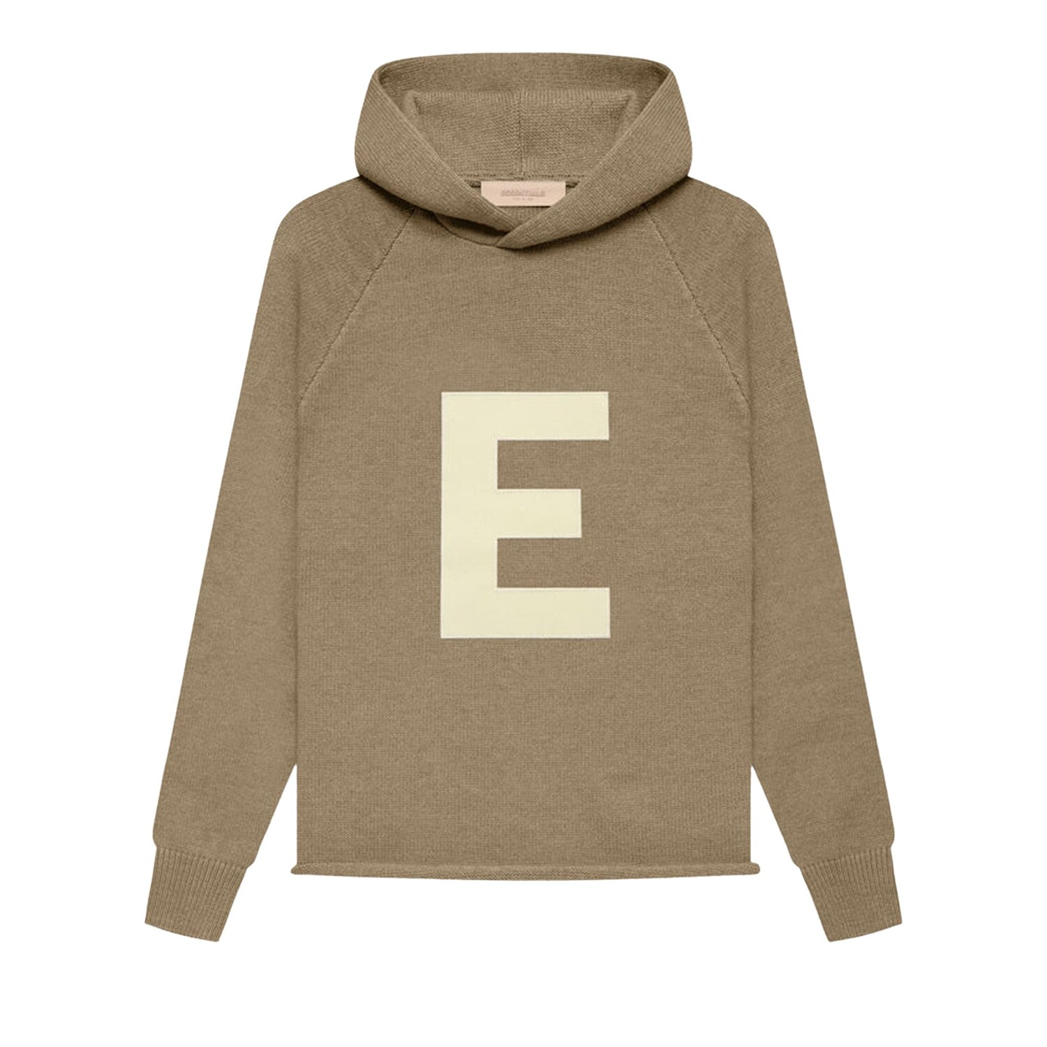 Детское вязаное худи Fear of God Essentials Big E, цвет Дуб
Детское вязаное худи Fear of God Essentials Big E, цвет Дуб