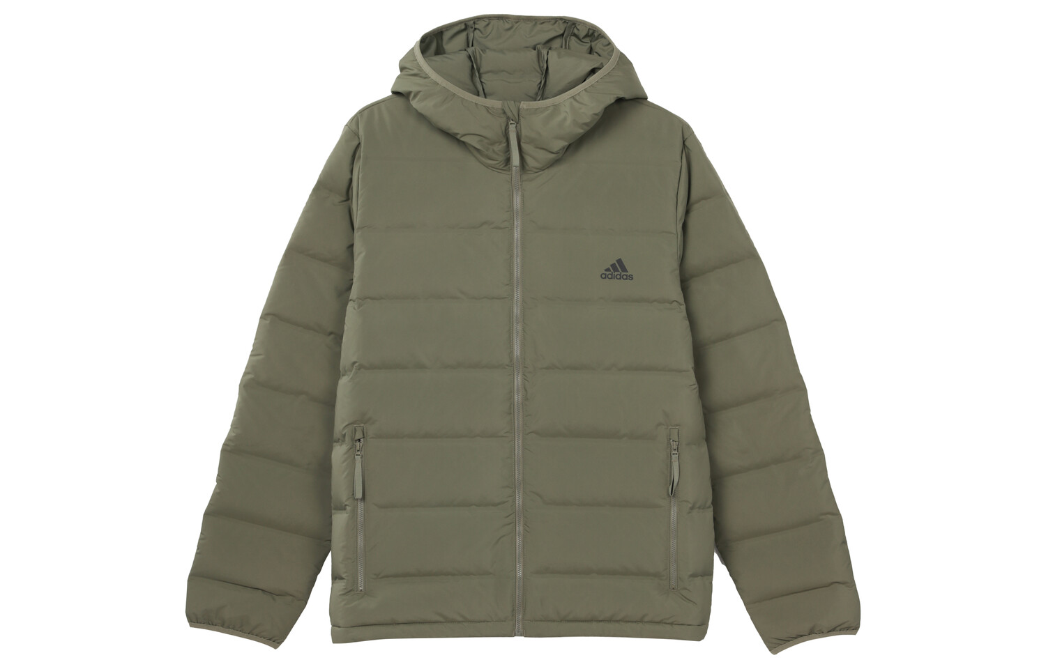 Adidas Мужская куртка-пуховик, Темно коричневый 
Adidas Мужская куртка-пуховик, Темно коричневый