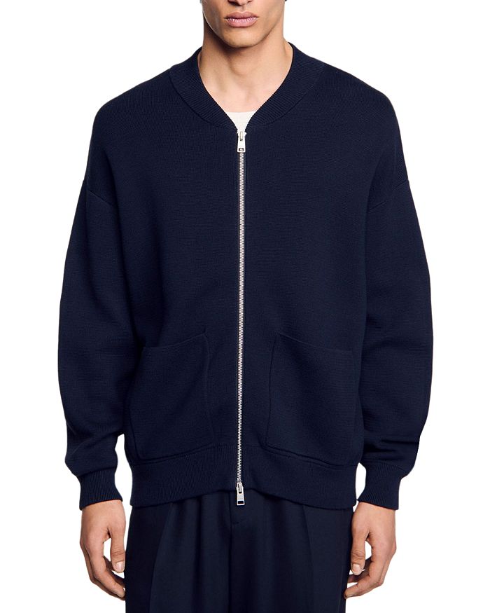 Тедди вязаный жакет Sandro, синий
Тедди вязаный жакет Sandro, синий