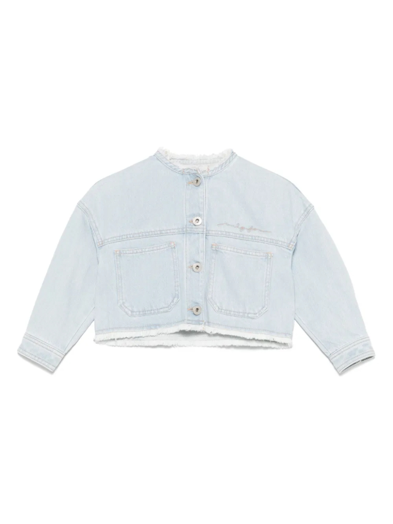 Джинсовая куртка с вышитым логотипом Il Gufo, синий
Джинсовая куртка с вышитым логотипом Il Gufo, синий