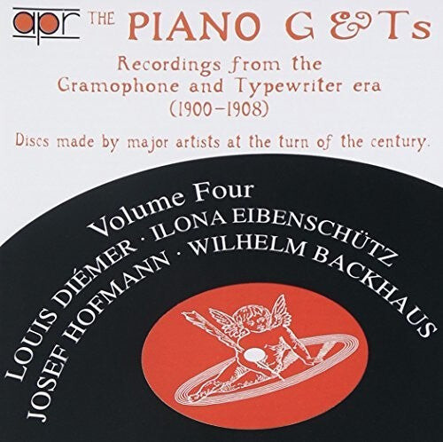 CD диск Diemer / Eibenschutz / Hofmann / Backhaus: Piano G&T'S
CD диск Diemer / Eibenschutz / Hofmann / Backhaus: Piano G&T'S