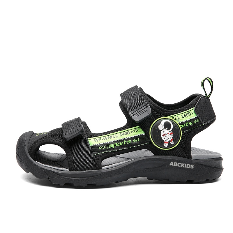 Сандалии детские, легкие, износостойкие, с амортизацией, низкие ABC KIDS, черный/зеленый
Сандалии детские, легкие, износостойкие, с амортизацией, низкие ABC KIDS, черный/зеленый