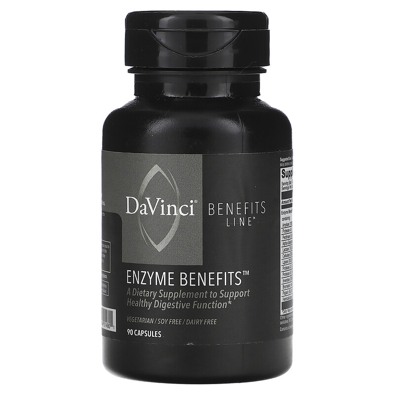 DaVinci Laboratories, Enzyme Benefits`` 90 капсул
DaVinci Laboratories, Enzyme Benefits`` 90 капсул