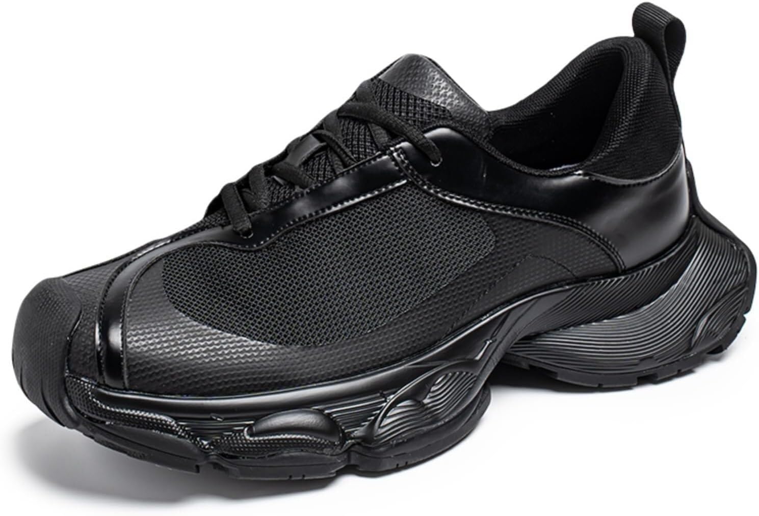 Мужские повседневные кроссовки на шнуровке, дышащие, легкие, противоскользящие, износостойкие, с толстой подошвой для бега и спорта Solastride, черный
Мужские повседневные кроссовки на шнуровке, дышащие, легкие, противоскользящие, износостойкие, с толстой подошвой для бега и спорта Solastride, черный