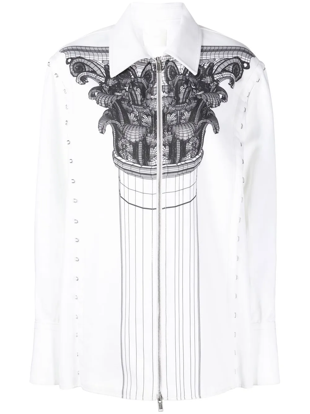 Куртка-рубашка с принтом Dion Lee, белый
Куртка-рубашка с принтом Dion Lee, белый