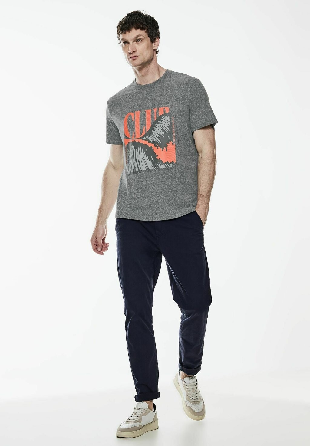 Футболка с принтом Street One MEN, серый
Футболка с принтом Street One MEN, серый