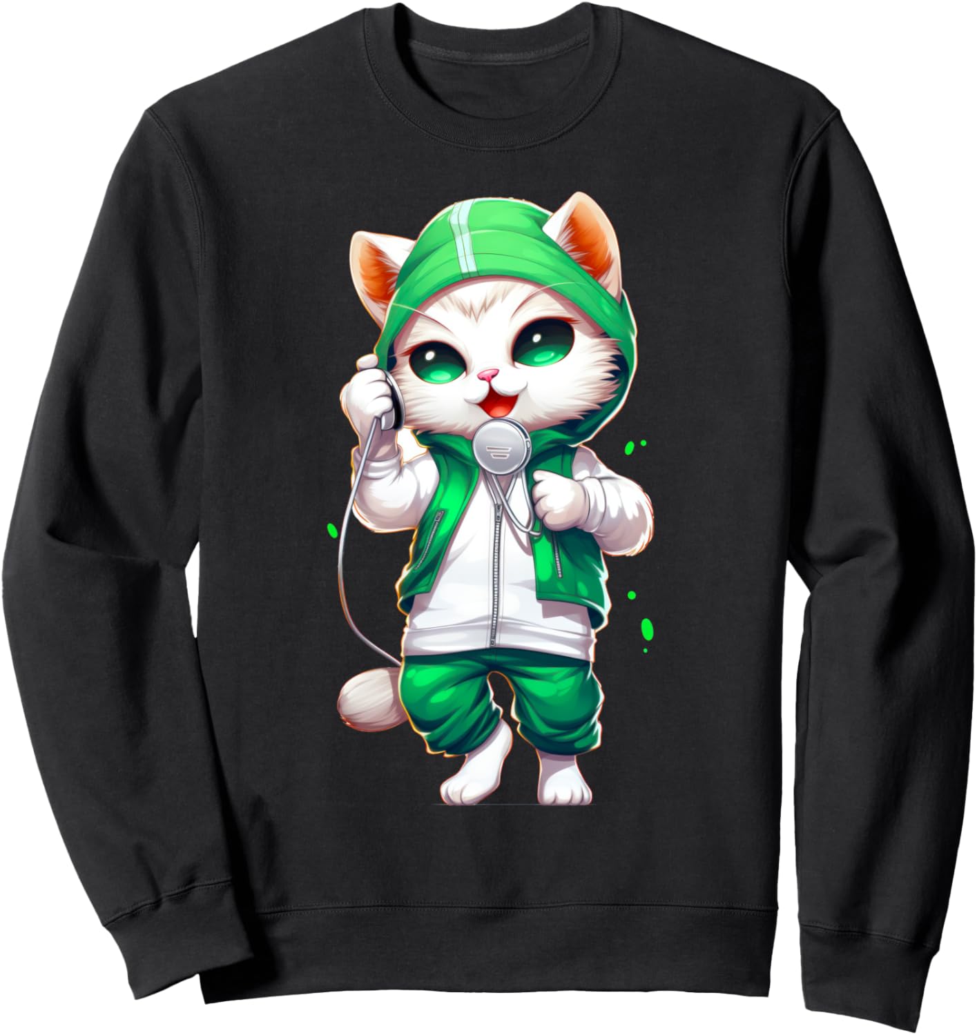 Зажигай стильно: толстовка с музыкальным дизайном KonekoMinion Kitten, черный
Зажигай стильно: толстовка с музыкальным дизайном KonekoMinion Kitten, черный