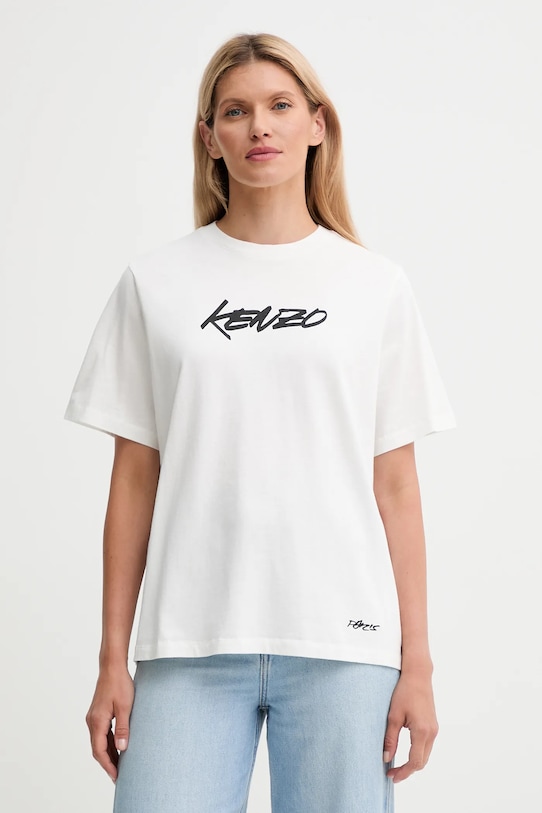 Хлопковая футболка x Futura Kenzo, белый
Хлопковая футболка x Futura Kenzo, белый