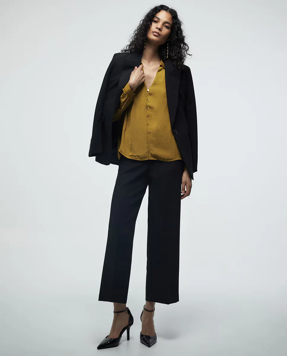 Блуза с пуговицами Sfera, зеленый
Блуза с пуговицами Sfera, зеленый