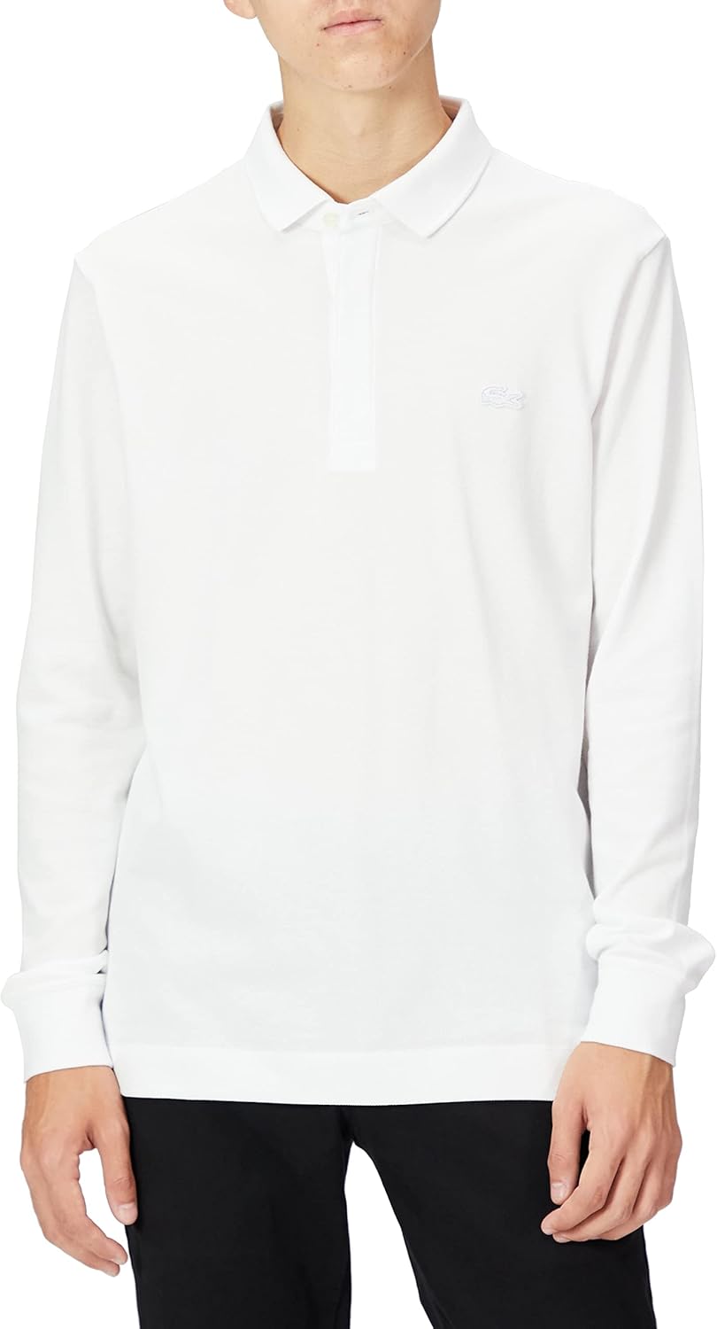 Мужская рубашка-поло Lacoste PH2481M, с рукавами крылышко спереди, с длинным рукавом, белый
Мужская рубашка-поло Lacoste PH2481M, с рукавами крылышко спереди, с длинным рукавом, белый