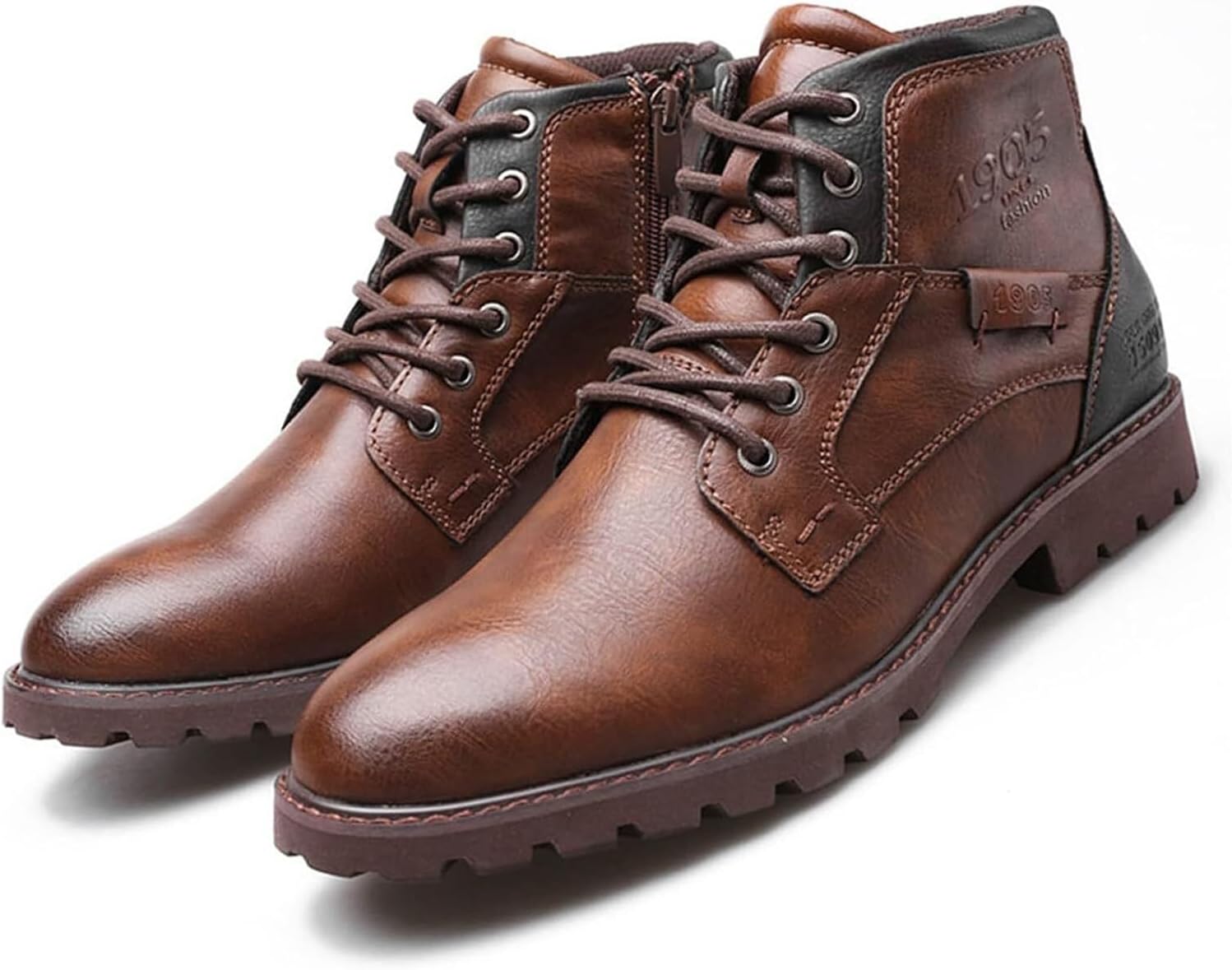 Мужские коричневые модные байкерские и боевые ботинки с шнуровкой, высокие ботинки, противоскользящие, прочные, для походов Generic
Мужские коричневые модные байкерские и боевые ботинки с шнуровкой, высокие ботинки, противоскользящие, прочные, для походов Generic